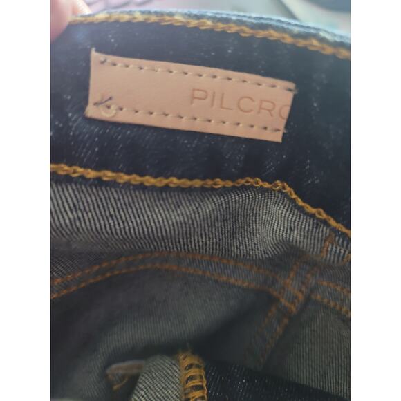 NWT Anthropologie Pilcro The Split Straight Jeans - 32 Waist - Picture 8 of 9